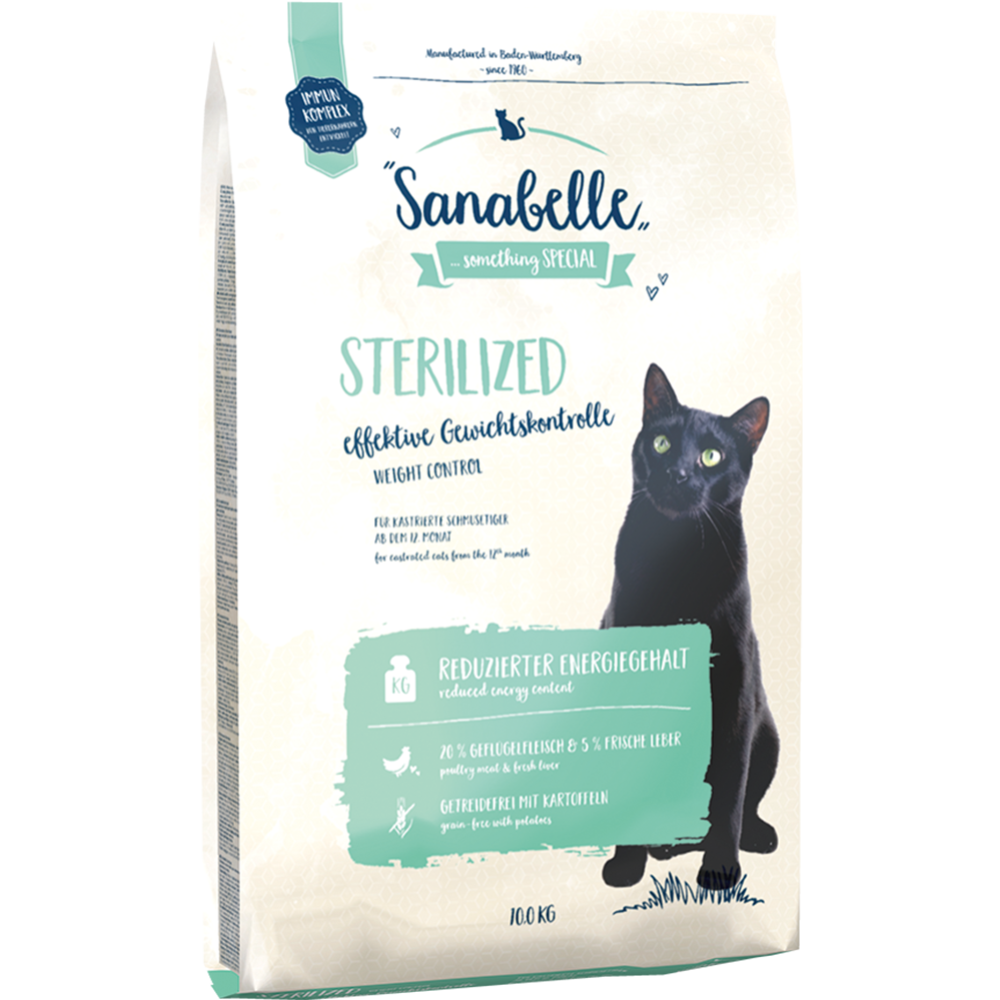 Корм для кошек «Sanabelle» Sterilized 10 кг