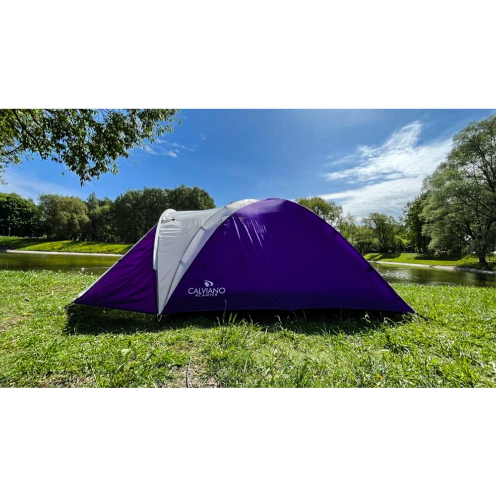 Туристическая палатка «Calviano» Acamper Acco 3, purple
