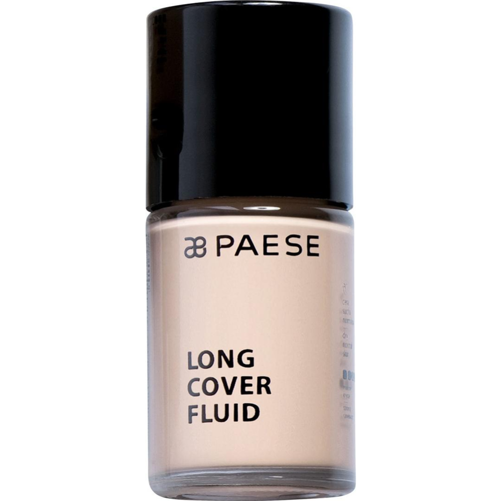 Тональный крем «Paese» Long cover fluid, тон 01 - теплый бежевый, 2195, 30 мл