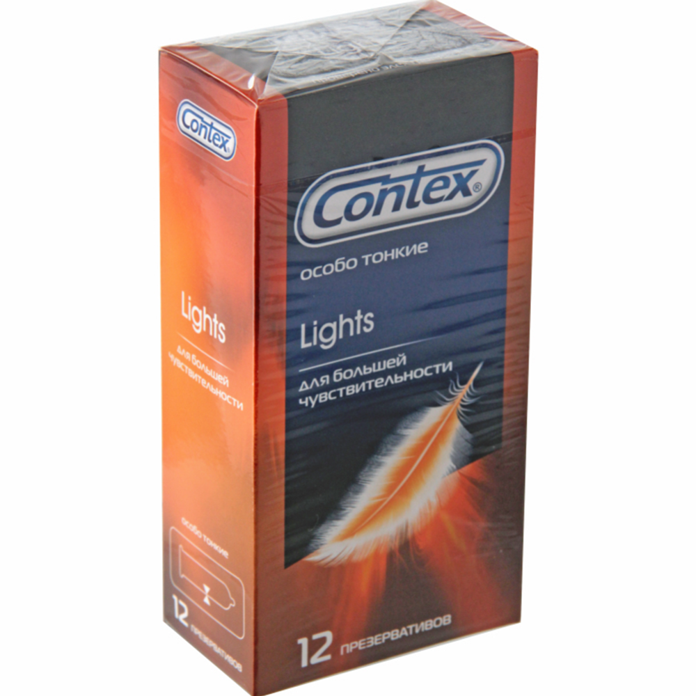 Презервативы «Contex» Lights, максимально чувствительные, 12 шт #0