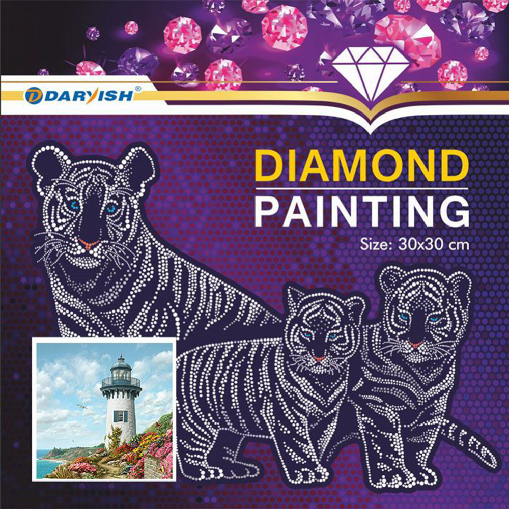 Алмазная вышивка «Darvish» Маяк, DV-13760-14, 30х30 см