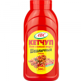 Кетчуп «АВС» шаш­лыч­ний гриль, 500 г