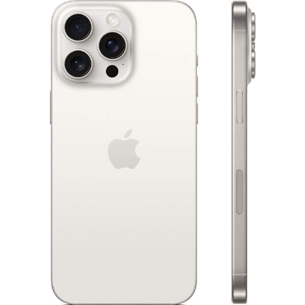 Смартфон «Apple» iPhone 15 Pro Max 512GB, A3106, A3105, белый титан