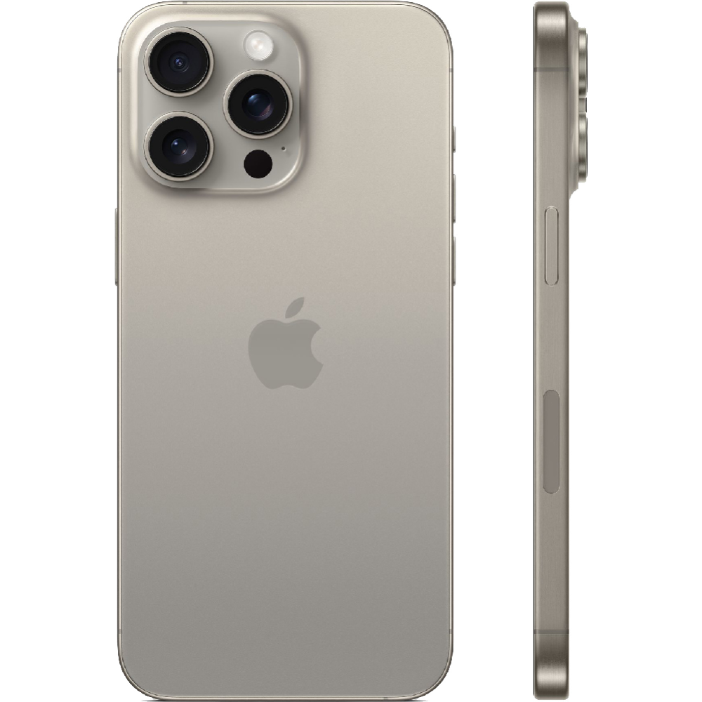 Смартфон «Apple» iPhone 15 Pro Max 512GB, A3106, A3105, природный титан