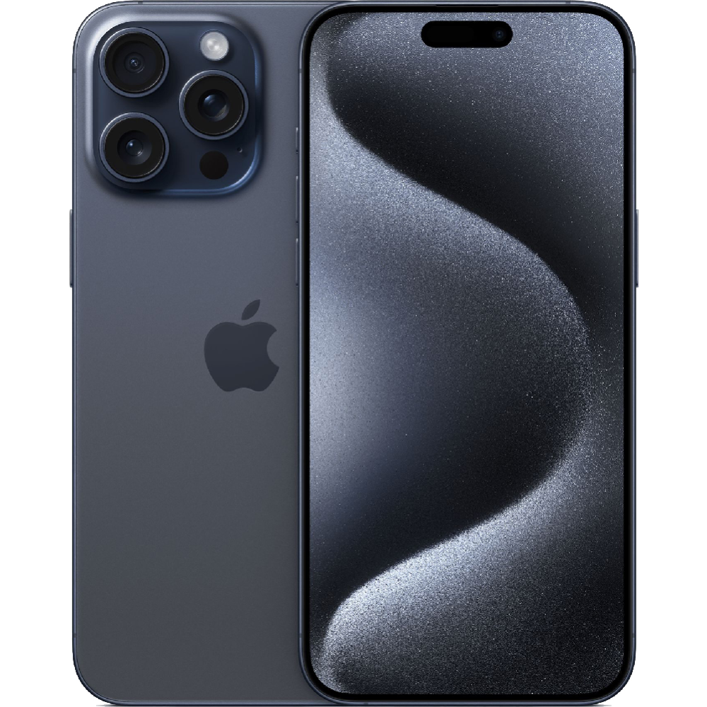 Смартфон «Apple» iPhone 15 Pro Max 512GB, A3106, A3105, синий титан