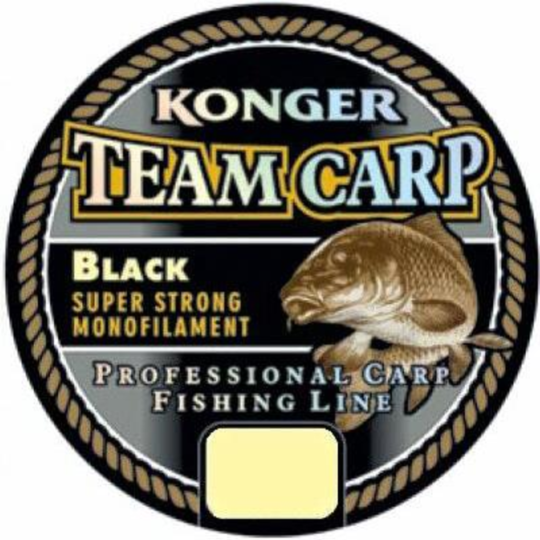 Леска рыболовная «Konger» Team Carp Black, 228001025, 1000 м, 0.25 мм