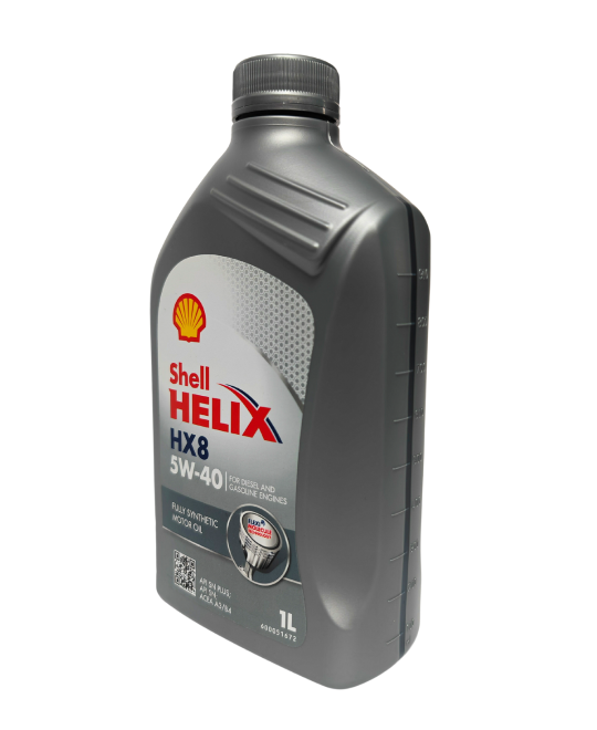 Масло моторное синтетическое SHELL HELIX HX8 5W40 SN 1L
