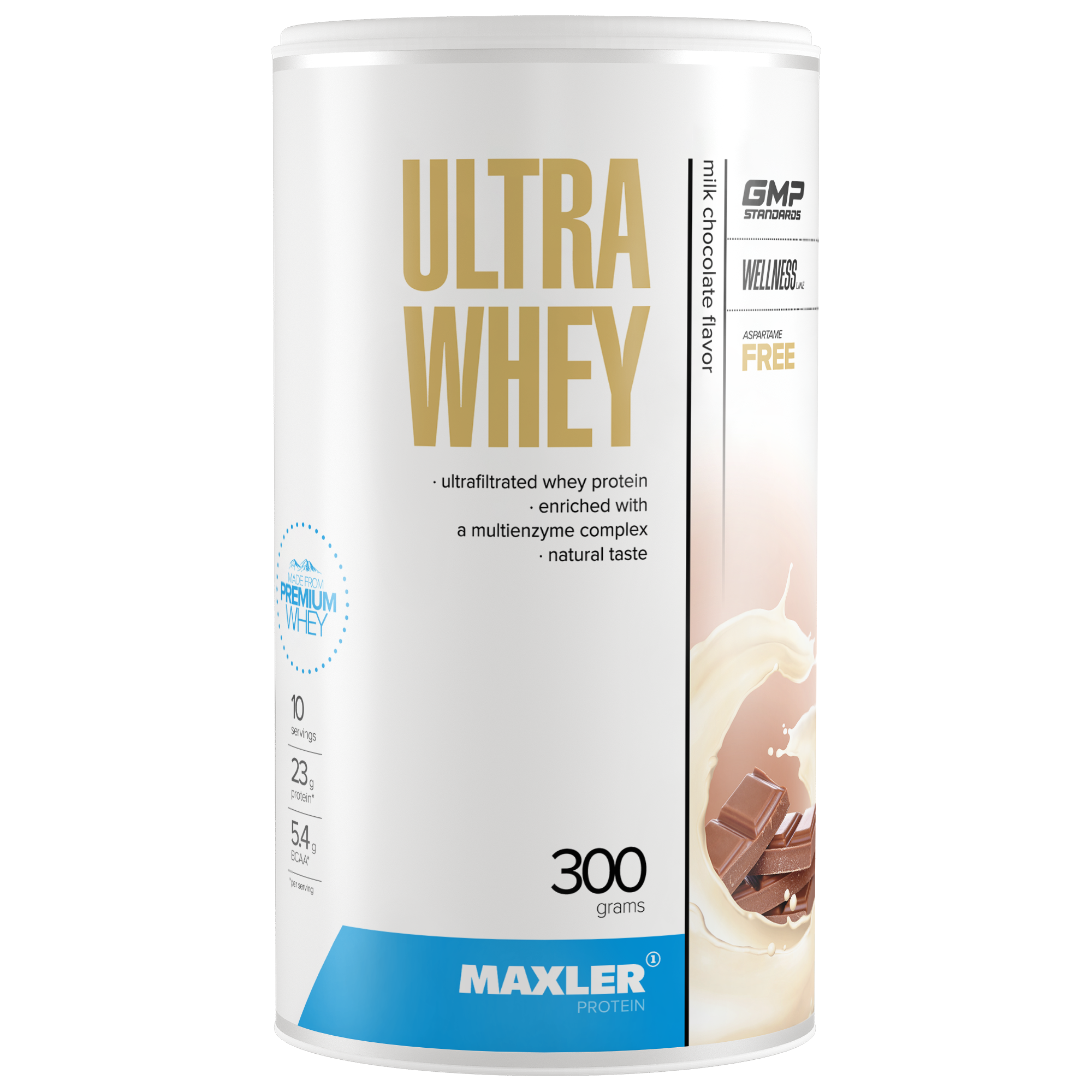 Протеин Maxler Ultra Whey 300 g (can) - Milk Chocolate