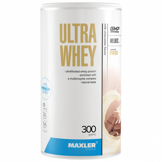 Протеин Maxler Ultra Whey 300 g (can) - Milk Chocolate