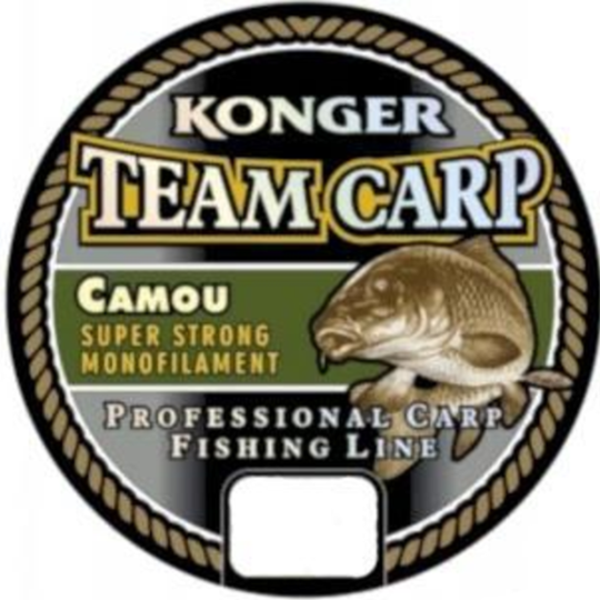 Леска рыболовная «Konger» Team Carp Camou, 227001035, 1000 м, 0.35 мм