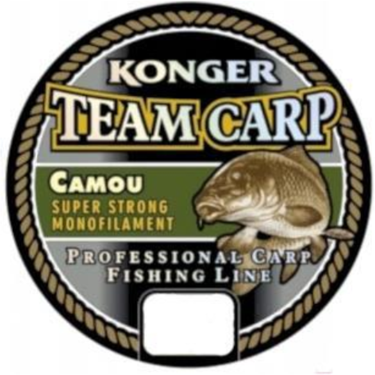 Леска рыболовная «Konger» Team Carp Camou, 227001040, 1000 м, 0.40 мм