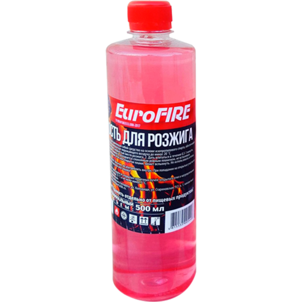 Жидкость для розжига «EuroFIRE» 0.5 л