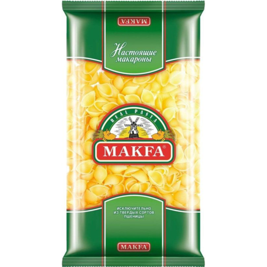 Макаронные изделия «Makfa» ракушки, 400 г