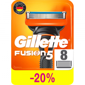 Смен­ные кас­се­ты для бритья «Gillette» Fusion, 8 шт