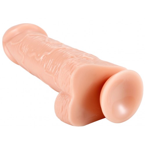 Рельефный фаллоимитатор-гигант X-Men Huge Dildo 37 см