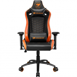 Кресло геймерское «Cougar» Outrider S черный/оранжевый