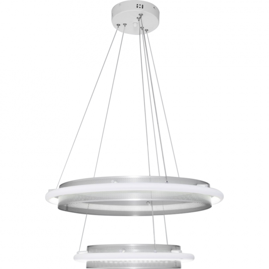 Подвесной светильник «Евросвет» Smart, 90241/2, белый/ серебро