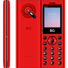 Телефон «BQ» 1858 Barrel, красный/черный
