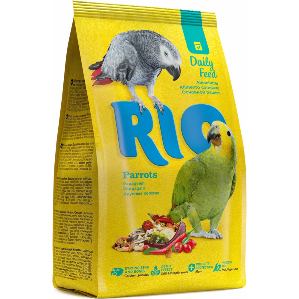 Корм для крупных попугаев «Rio» 1 кг