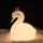 Силиконовый ночник «Neon-Night» лебедь, 503-004