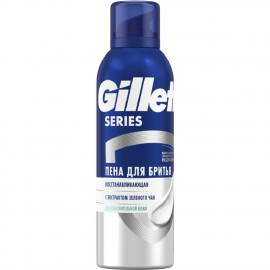Пена для бритья «Gillette» Series, восстанавливающая, 200 мл