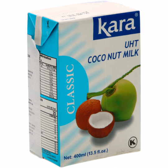 Кокосовое молоко «Kara» тетра-пак, 400 мл