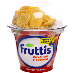 Йогурт «Fruttis» вкус­ный пе­ре­рыв, 2.5%, 175 г