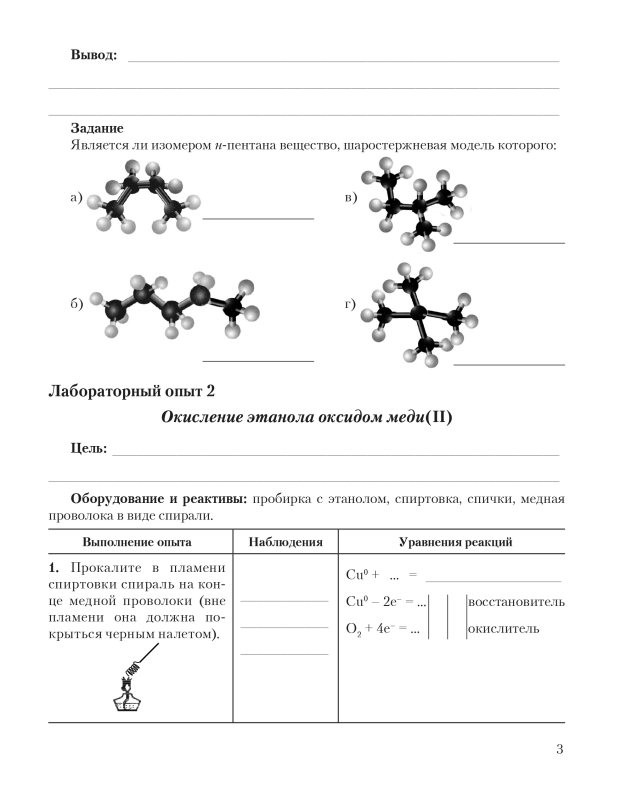 Химический эксперимент. 10 класс. Тетрадь для практических работ. Повышенный уровень. Школьная программа (ШП), И. И. Борушко, "Сэр-Вит" (+лабораторные работы) С ГРИФОМ