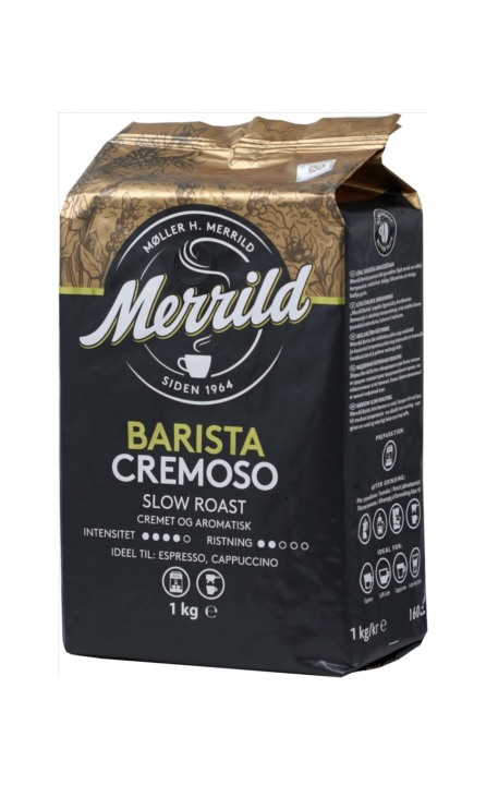 Кофе в зернах Merrild barista cremoso 1кг