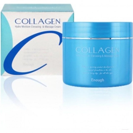 Массажный крем «Enough» Collagen hydro moisture cleansing, 531125, 300 мл