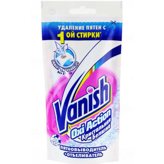 Пятновыводитель-отбеливатель «Vanish» Oxi Action White, 30 г