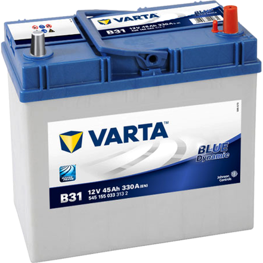 Аккумулятор автомобильный «Varta» Blue Dynamic B31, 545155033, 45 А/ч, 238x129x227 мм