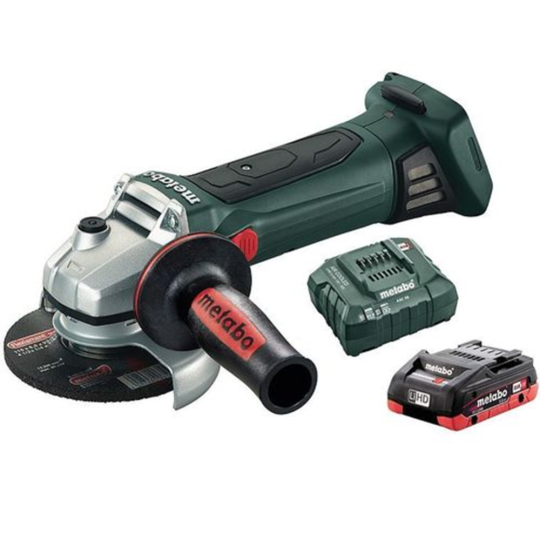 Угловая шлифовальная машина «Metabo» W18 LTX125 T03330