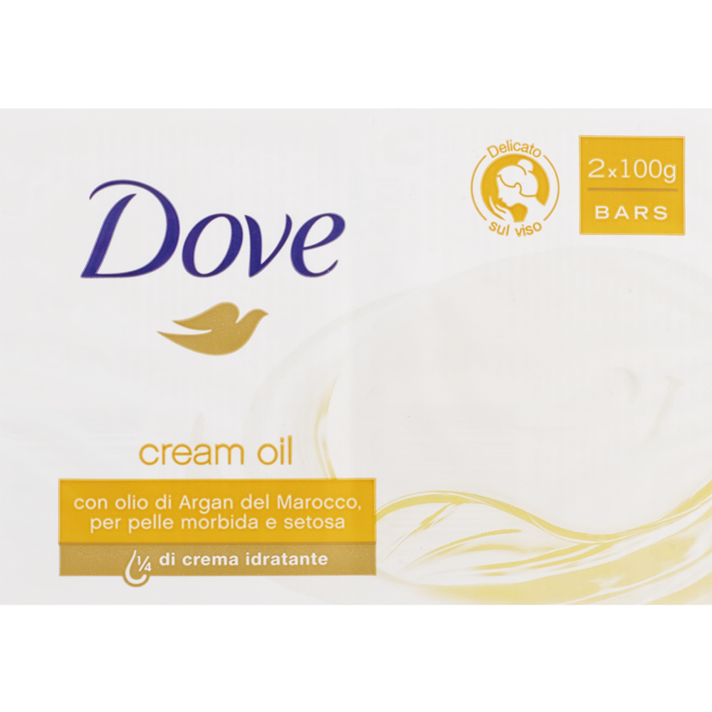 Крем-мыло «Dove» Cream Oil, 2х100 г