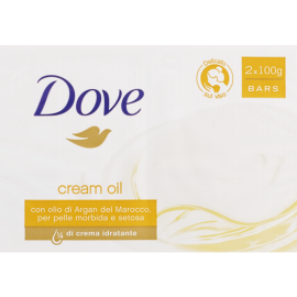 Крем-мыло «Dove» Cream Oil, 2х100 г