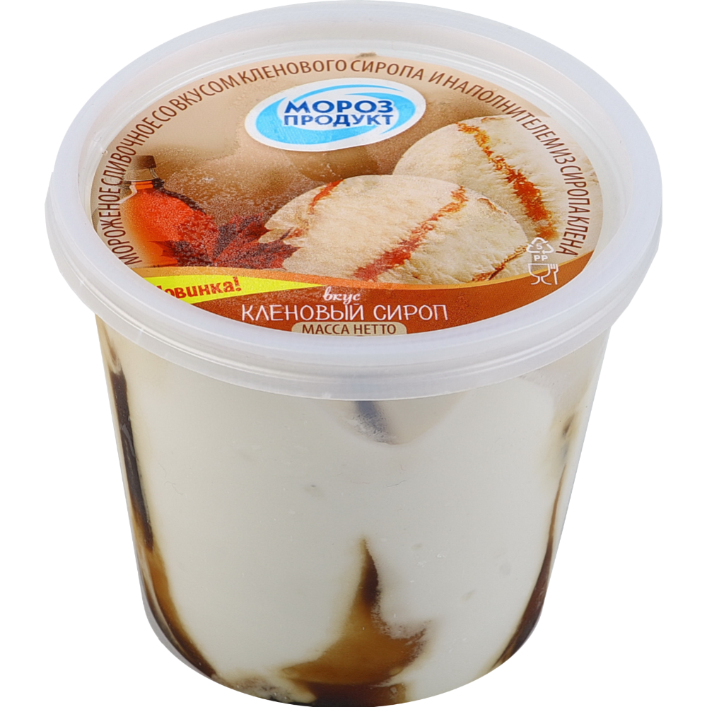 Мороженое «Морозпродукт» кленовый сироп, 250 г #0