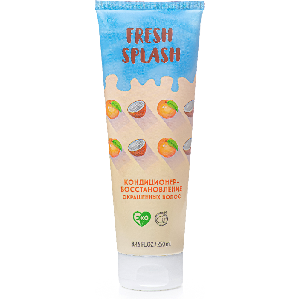 Кондиционер для окрашенных волос «Fresh Splash» восстановление, 250 мл