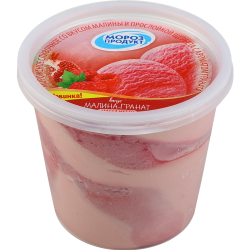Мо­ро­же­ное «Мо­роз­про­дук­т» малина-гранат, 250 г