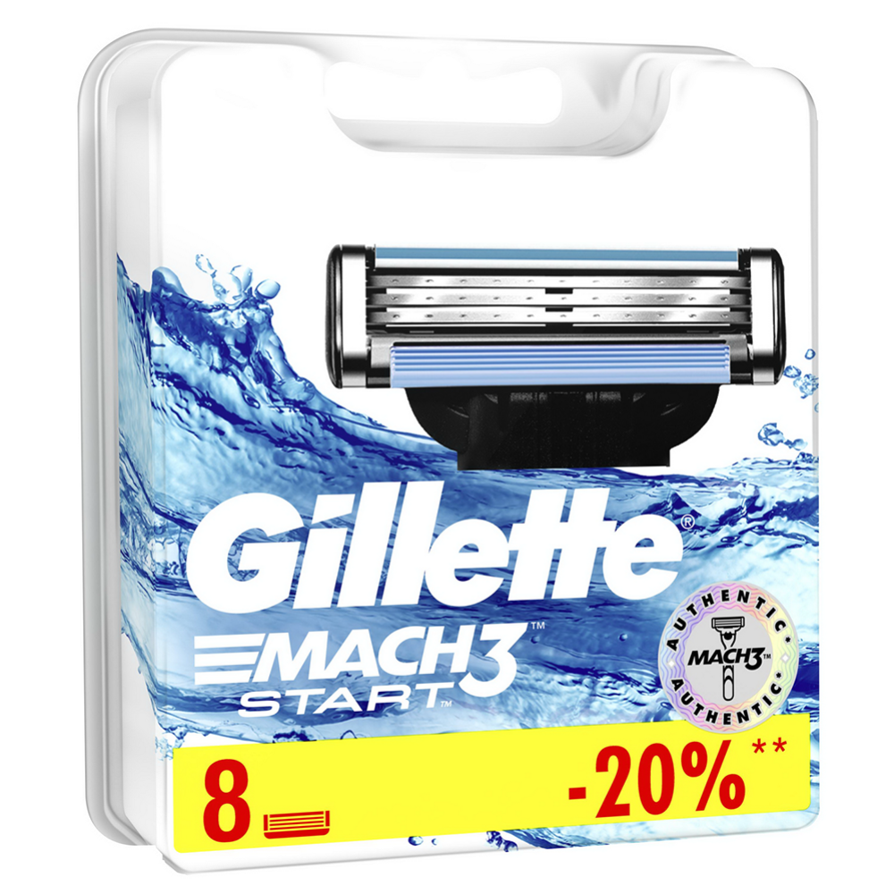 Кассеты для бритья «Gillette» Mach 3 Start, 8 шт #2
