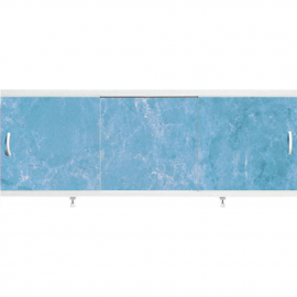 Экран для ванны «Alavann» Оптима 150, голубой мрамор