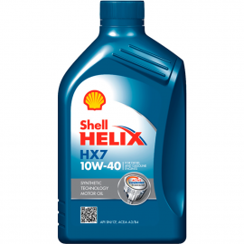 Масло моторное «Shell» Helix HX7, 10W-40, 550053736, 1 л