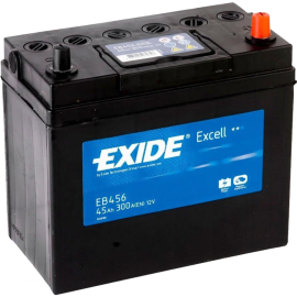 Аккумулятор автомобильный «Exide» EB456, 45 А/ч, 234x127x220 мм