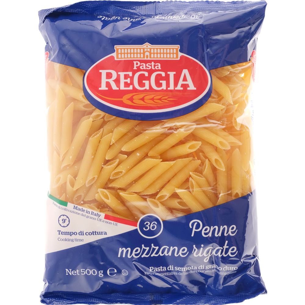 0 36 500. Reggia макароны. Макароны Bella pasta перья 400г РЦ.