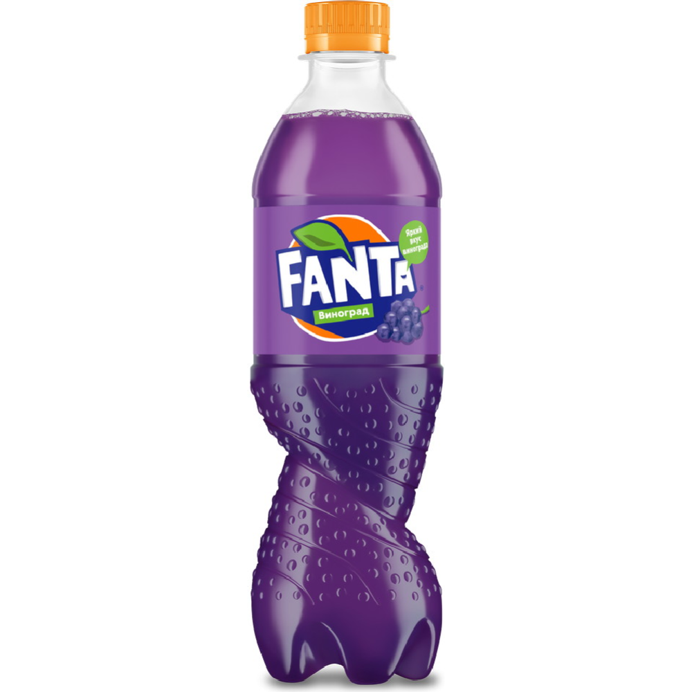 Напиток газированный «Fanta» Виноград, 500 мл #0