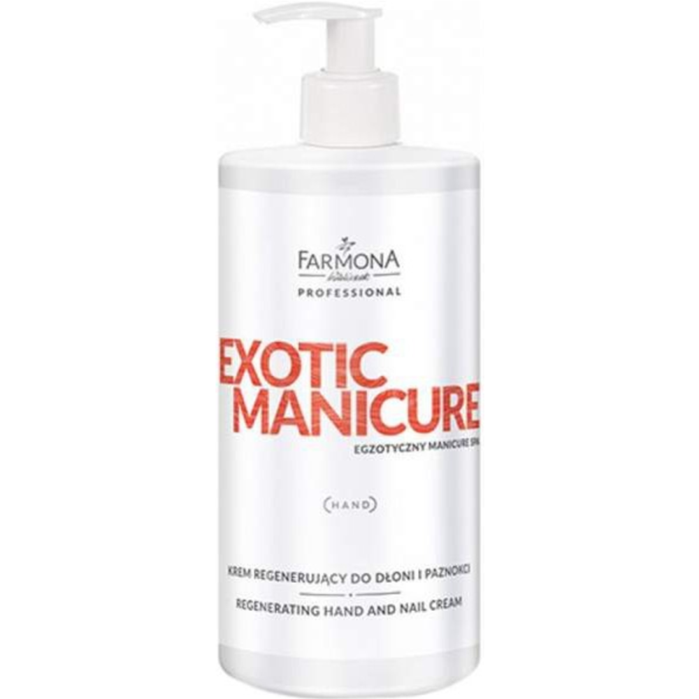 Крем для рук и ногтей «Farmona» Exotic Manicure Spa, Восстанавливающий, PEM1003, 500 мл