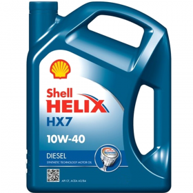 Масло мо­тор­ное «Shell» Helix HX7 Diesel, 10W-40, 550046310, 4 л