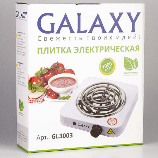 Плита электрическая «Galaxy» GL3003, 1000 Вт