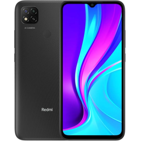 Смартфон «Xiaomi» Redmi 9C, 3GB/64GB, без NFC, Midnight Gray EU, M2006C3MG