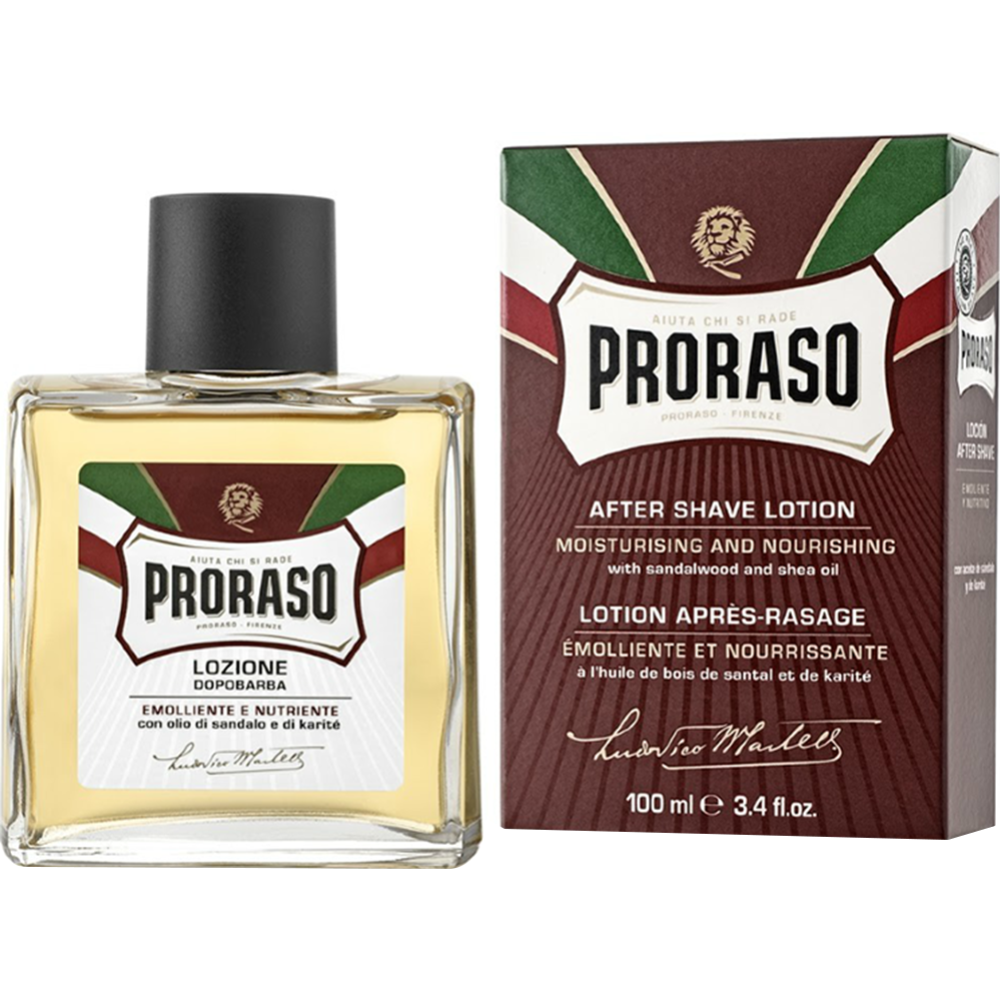 Лосьон после бритья «Proraso» Red Line, 100мл