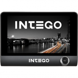 Видеорегистратор «Intego» VX-315 Dual, с картой памяти 32GB, smoky grey
